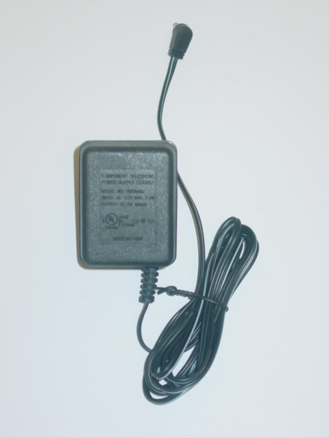 NEW Component Telephone U093040D AC Adapter 9V 400mA